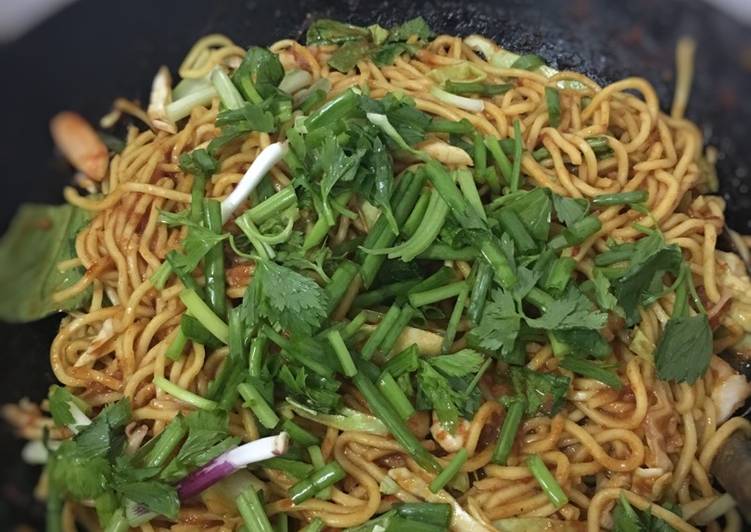 gambar untuk resep makanan Mie goreng mamak