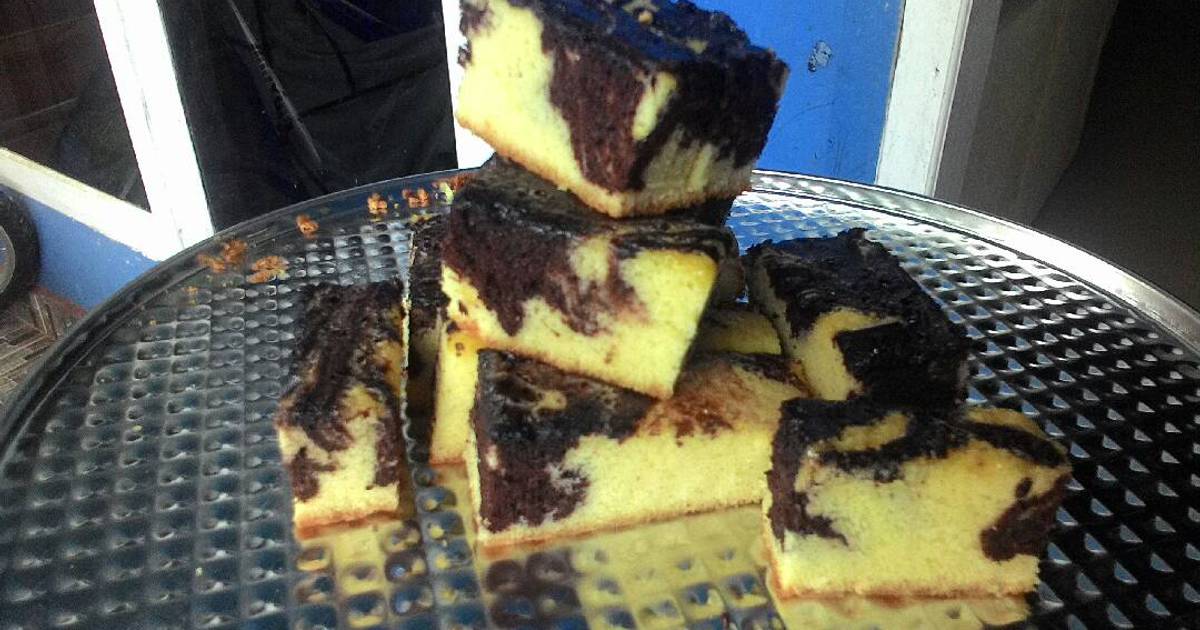 Resep Sponge Cake Marmer