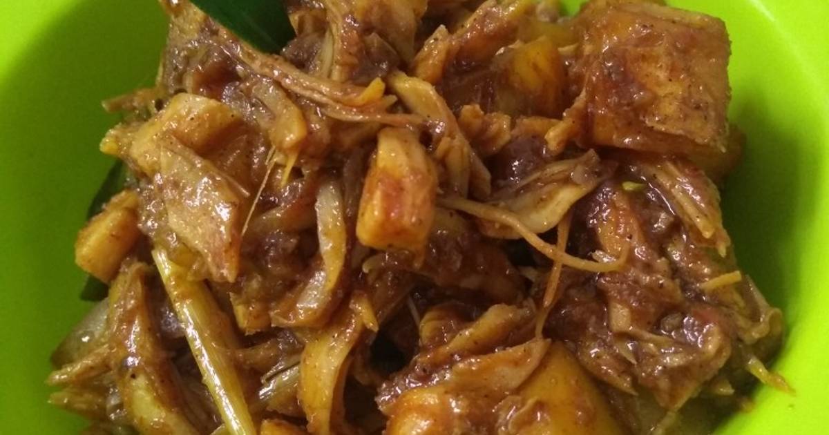 23 resep ayam suwir rendang instan enak dan sederhana 