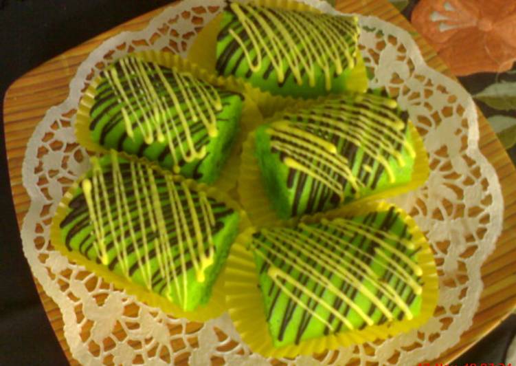 gambar untuk resep makanan Bolgul kukus mini pandan