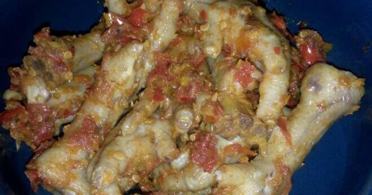 Resep Ceker  Mercon  oleh Dita Yuli Yanti Cookpad