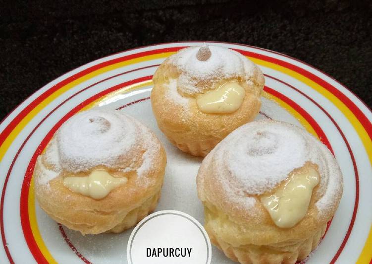 Resep Vanila Cream Puff Dari DapurCuy