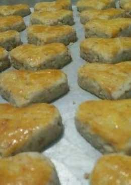 Kue Kacang Jadul (irit tanpa margarin & telur)