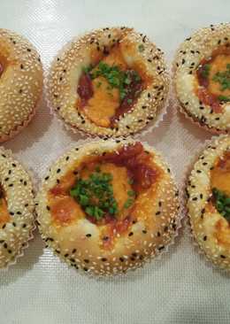 Resep Roti Manis Topping Smoked Beef