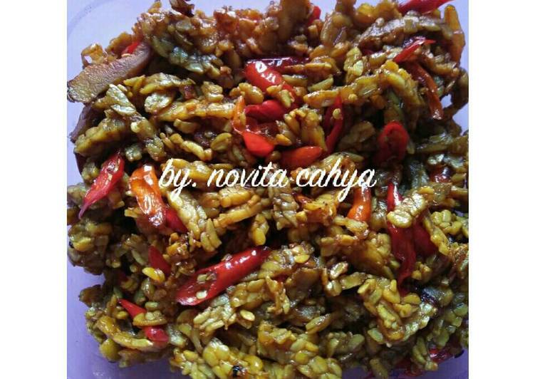 Resep Kering tempe sederhana Oleh novita cahya