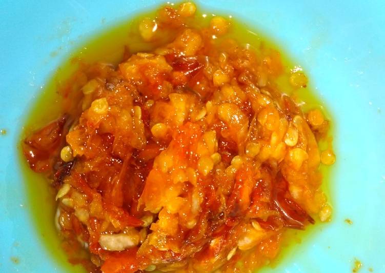 gambar untuk cara membuat Sambal Korek