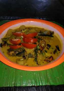 Gulai tunggak ikan keting