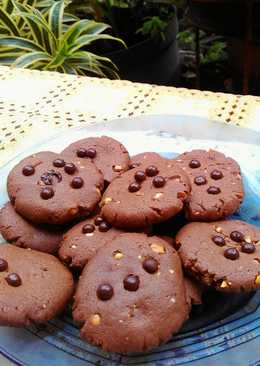 Chocolate Almond Cookies #BeraniBaking