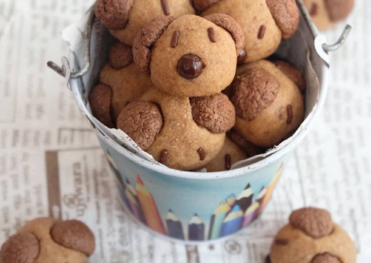 resep masakan Milo Doggies Cookies