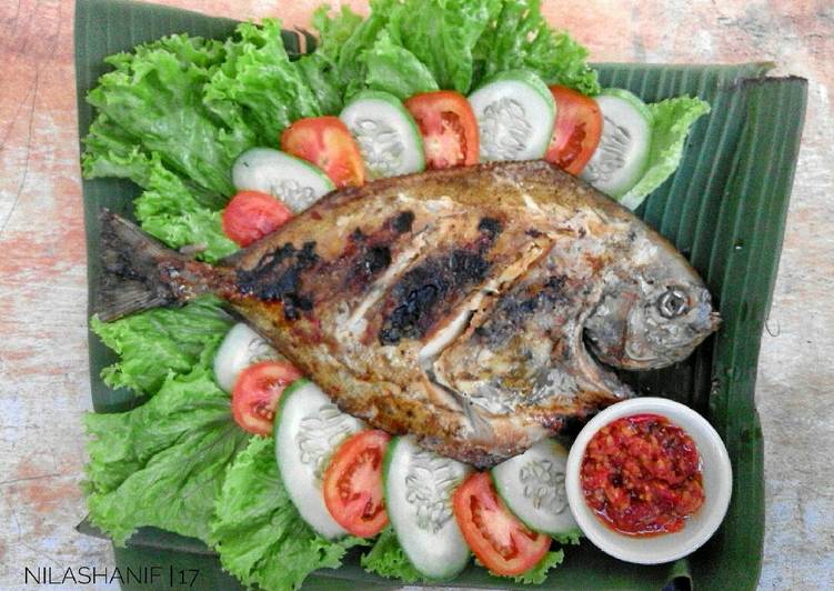 gambar untuk resep makanan Bawal Bakar Kecap