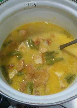 Lodeh kuning buncis tahu