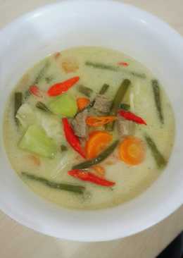 Sayur Lodeh Sapi Tanpa Santan