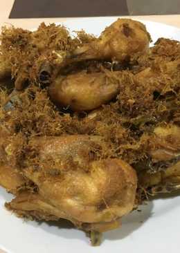 Ayam goreng lengkuas bumbu racik