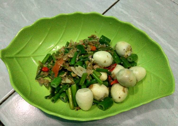 Resep Tumis kucai telur puyuh - Lini