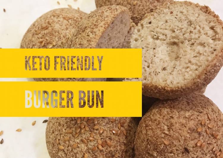 Resep Roti Burger #keto friendly