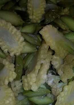 Pete oseng campur brokoli& jagung
