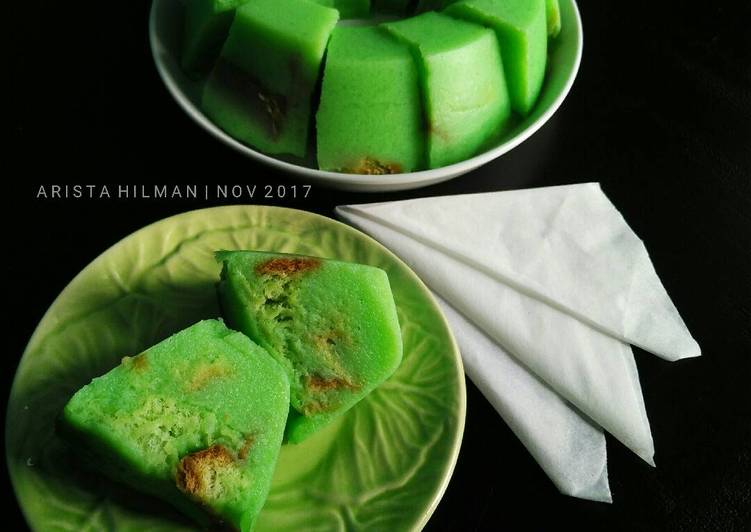 gambar untuk resep Pudding Roti Coco Pandan