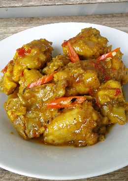 Ayam Bumbu Kuning Pedas