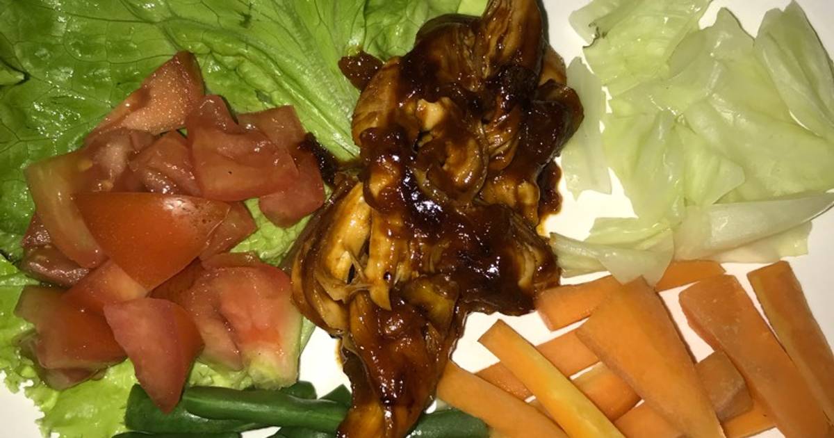 32 resep  salad  ayam diet enak dan sederhana Cookpad