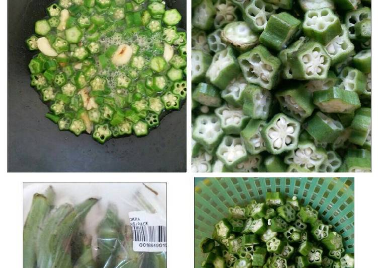 bahan dan cara membuat Ca okra buat diabetes