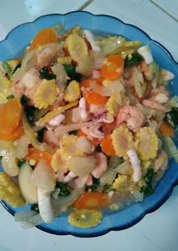 Capcay sayur seafood kuah ala2