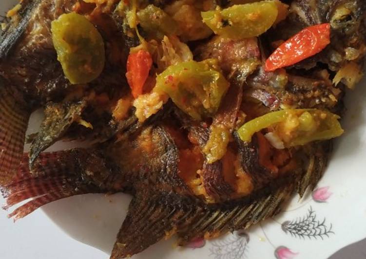 Pesmol Ikan Mujaer foto resep utama