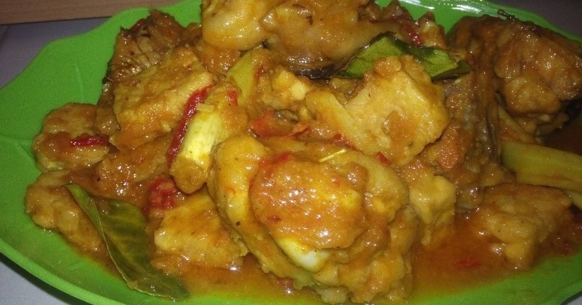 Resep Rica ayam bumbu kuning ala Ergi putri