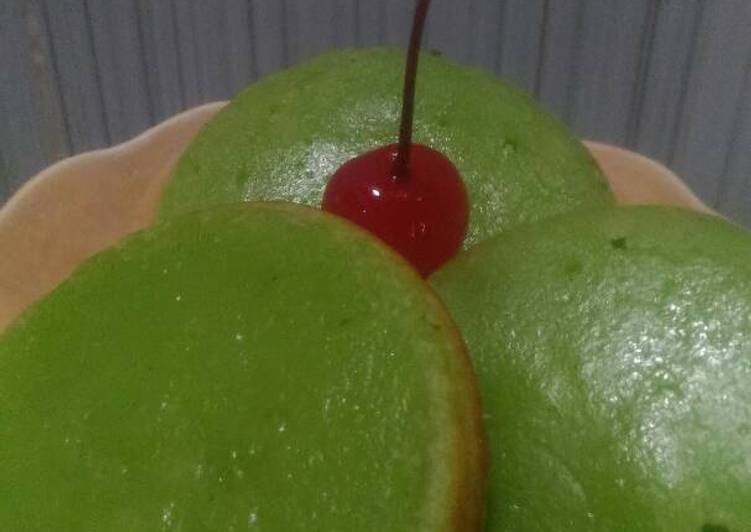 resep masakan Kue Lumpur Kentang Pandan