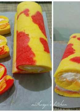 Steamed Roll Cake Ekonomis