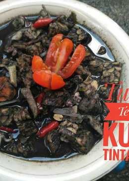 Tumis Tempe Kuah Tinta Cumi