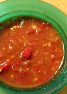 Sambal terasi bahan seadanya