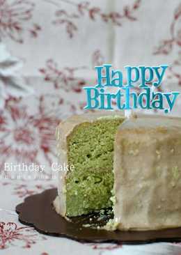 Keto Birthday Cake (Matcha Cheesecake)