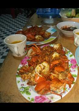 Kepiting masak saus