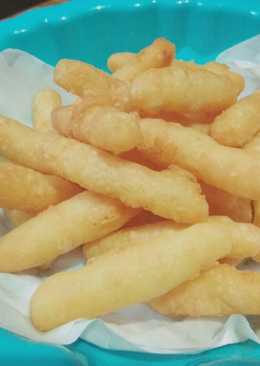 Kentang keju (chessy potato) yummy.