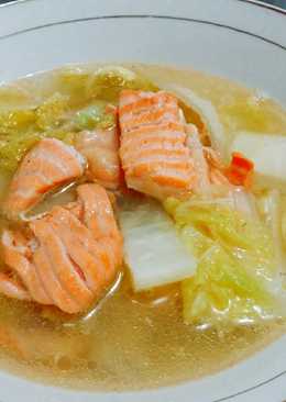 Sop Ikan Salmon