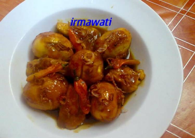 Resep Telur dan Tahu Santan Bumbu Petis Ikan #olahan_kelapa Dari Bunda
Irmawati