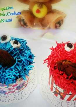 Cupcake Elmo & Mr.Cookies