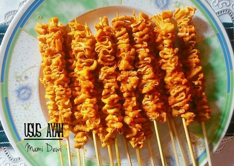 resep lengkap untuk Sate Usus Ayam ????