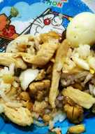 Tumis ayam tempe puyuh Balita