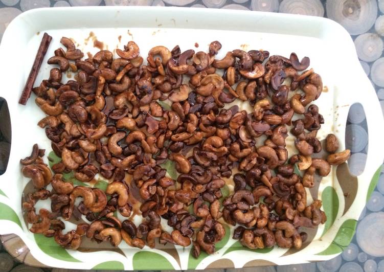 resep makanan Kacang mete gula merah