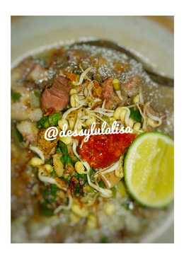 Soto daging plus ceker(menu anak)