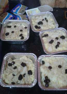 Puding Roti Tawar