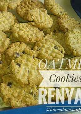 Oatmel cookies renyah banget ðŸ'