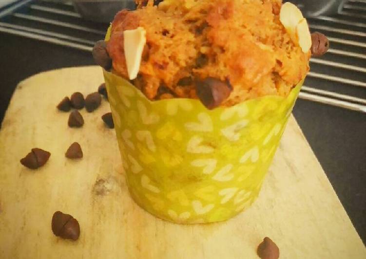 Resep Banana Chocochips Muffin No Mixer Karya Umm_Syakira