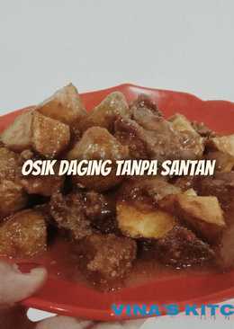 Osik Daging tanpa Santan