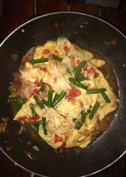 Telur Dadar Sambal Tomat A la Anak Kos