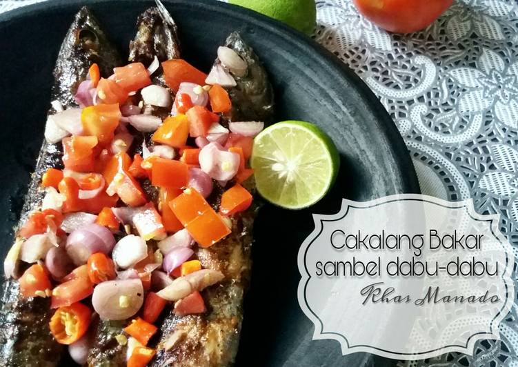 resep lengkap untuk Cakalang Bakar Sambel Dabu-Dabu