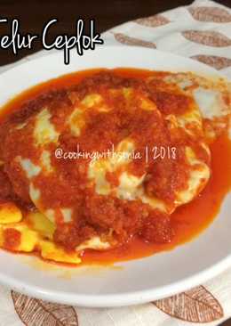 Sambal / Balado Telur Ceplok