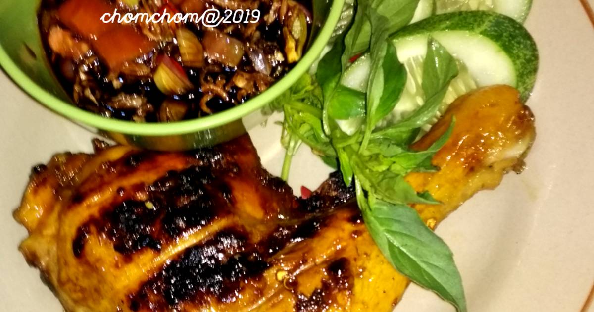 Resep Ayam Bakar Sambel Kecap oleh Chomchom [ Zaheera 