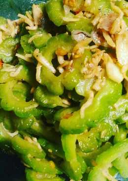 Tumis Pare Teri Medan